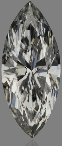 0.4 carat F-SI2 Natūralus Marquise Deimantas (1)