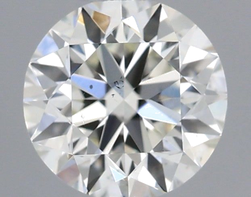 0.4 carat K-SI1 Very Good cut Natūralus Round Deimantas (1)