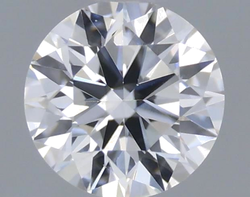 0.18 carat F-VVS2 GD cut Natūralus Round Deimantas (1)