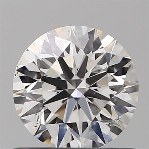 0.62 carat E-SI1 Excellent cut Natūralus Round Deimantas (1)