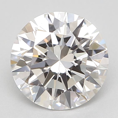 0.59 carat F-VVS1 Excellent cut Natūralus Round Deimantas (1)