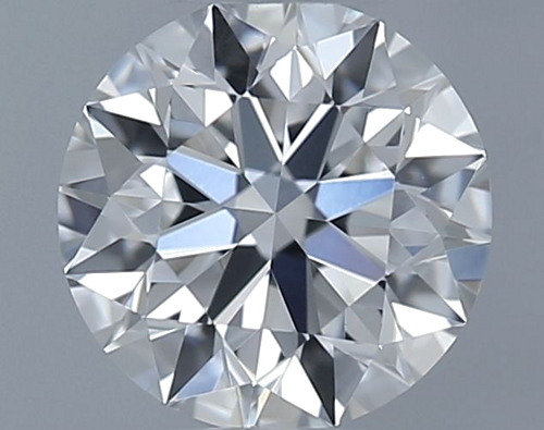 0.44 carat E-VVS2 Excellent cut Natūralus Round Deimantas (1)