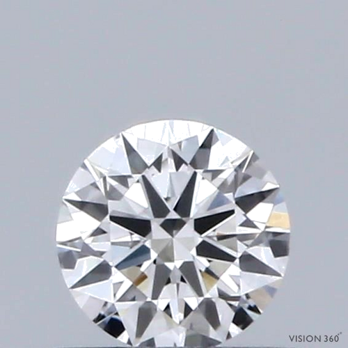 0.33 carat G-VVS2 Excellent cut Natūralus Round Deimantas (1)
