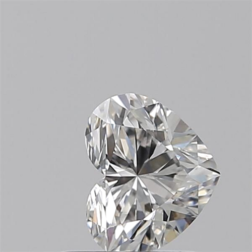 0.8 carat F-VS1 Natūralus Heart Deimantas (1)