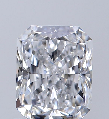 0.7 carat D-VS2 Natūralus Radiant Deimantas (1)