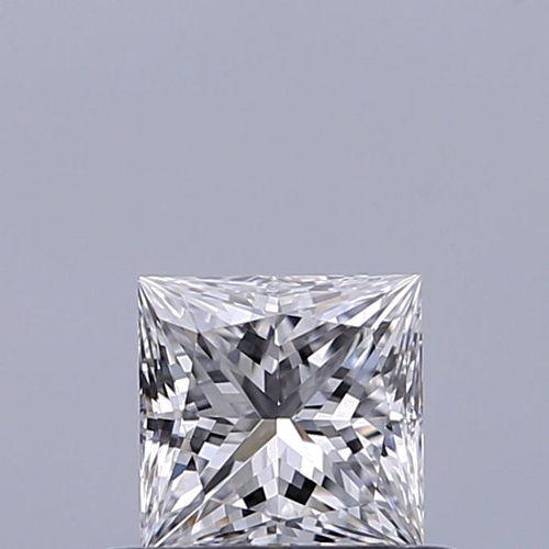 0.42 carat D-VVS1 Natūralus Princess Deimantas (1)