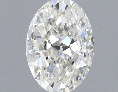 0.5 carat H-SI1 Natūralus Oval Deimantas (1)