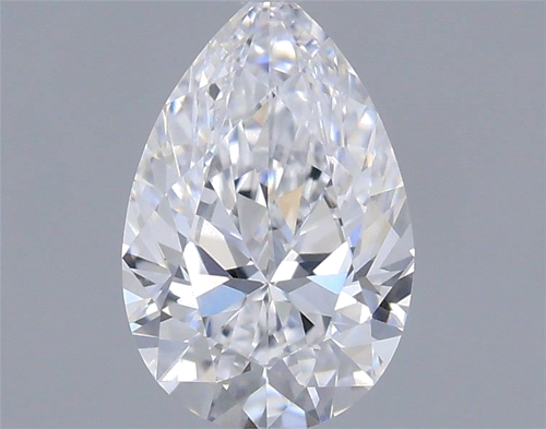 0.41 carat D-VVS1 Natūralus Pear Deimantas (1)