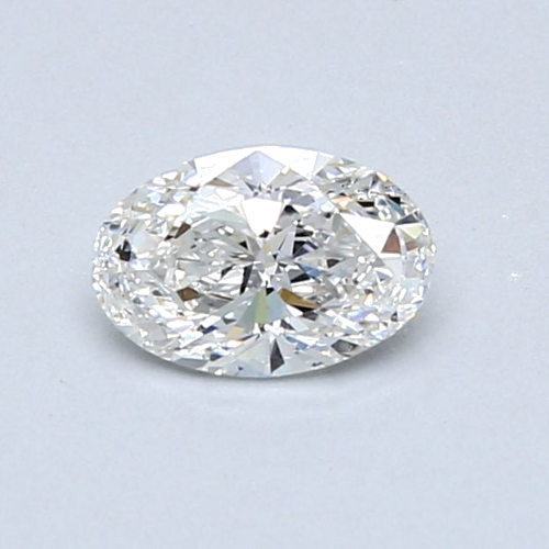 0.52 carat G-SI1 Natūralus Oval Deimantas (1)