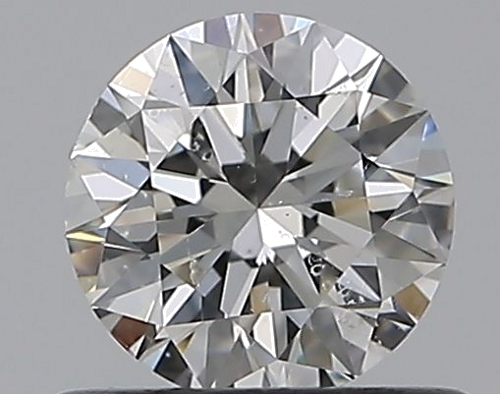 0.5 carat H-SI2 Excellent cut Natūralus Round Deimantas (1)