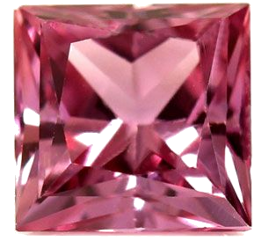0.64 carat PINK Square Safyras (1)