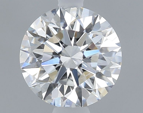 0.61 carat F-SI1 Excellent cut Natūralus Round Deimantas (1)