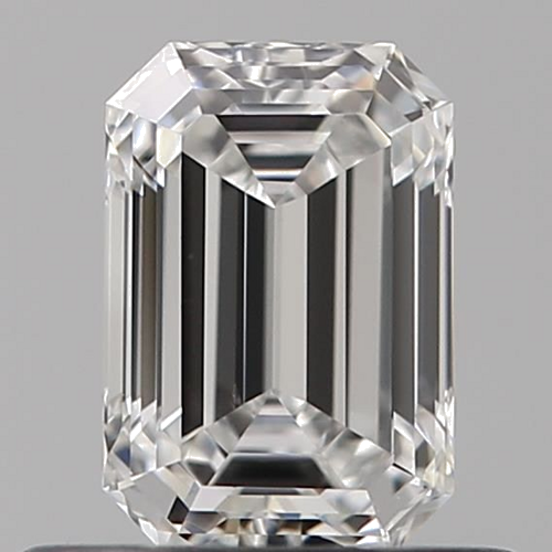 0.53 carat F-VS2 Natūralus Emerald Deimantas (1)