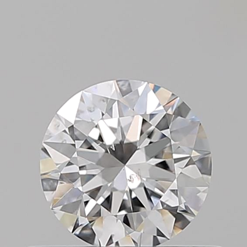 0.5 carat F-SI2 Excellent cut Natūralus Round Deimantas (1)