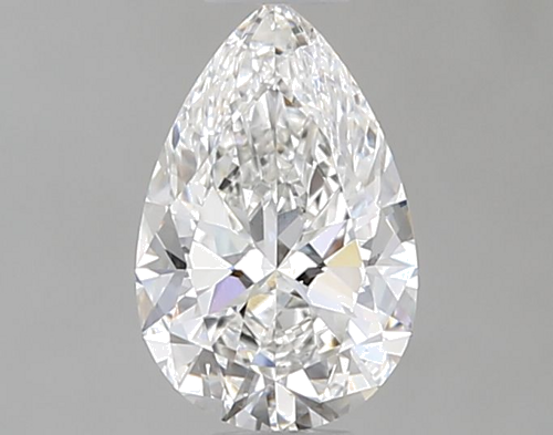 0.51 carat F-VS2 Natūralus Pear Deimantas (1)