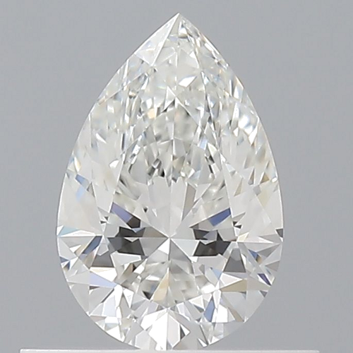 0.51 carat G-VVS1 Natūralus Pear Deimantas (1)