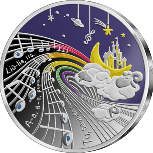 2025 Lithuania 5 euro silver coin Lullaby (2)