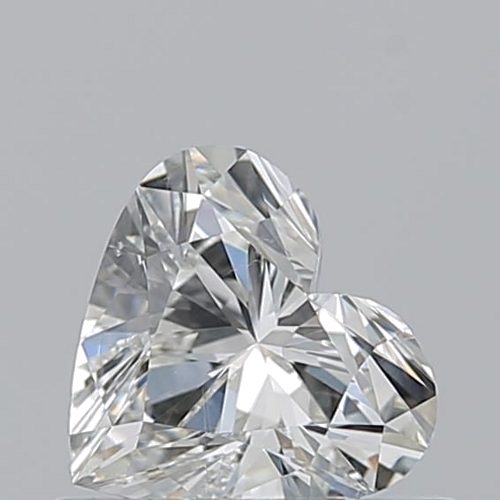 0.55 carat H-SI1 Natūralus Heart Deimantas (1)