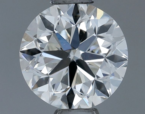 0.53 carat I-VVS1 Excellent cut Natūralus Round Deimantas (1)