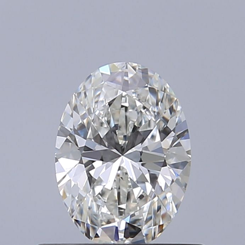 0.53 carat F-VVS1 Natūralus Oval Deimantas (1)