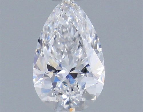 0.51 carat D-IF Natūralus Pear Deimantas (1)