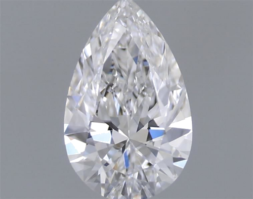 0.4 carat D-IF Natūralus Pear Deimantas (1)