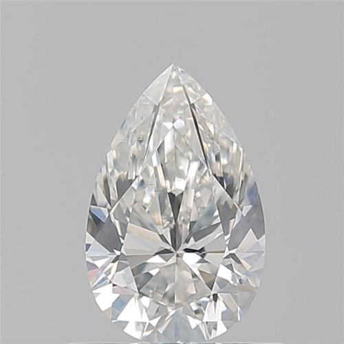 0.7 carat H-VS2 Natūralus Pear Deimantas (1)