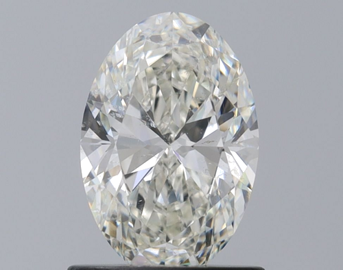 0.9 carat J-SI2 Natūralus Oval Deimantas (1)