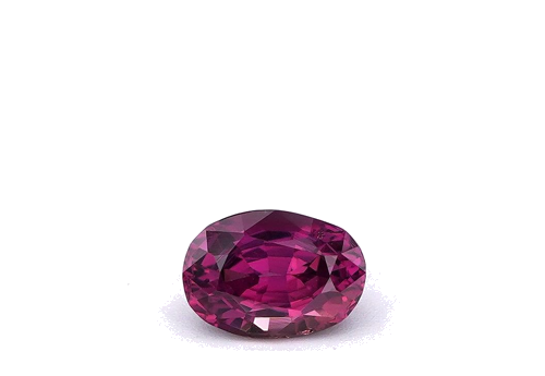 0.65 carat RED STEP cut Oval Rubinas (1)