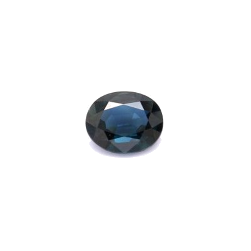 0.85 carat BLUE BRILLIANTSTEP cut Oval Safyras (1)