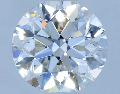 0.5 carat F-VVS1 Very Good cut Natūralus Round Deimantas (1)