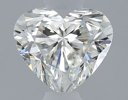 0.3 carat I-VVS1 Natūralus Heart Deimantas (1)
