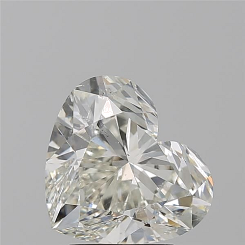 3.26 carat K-SI2 Natūralus Heart Deimantas (1)