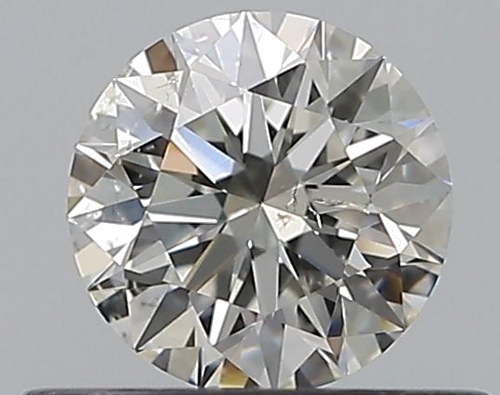 0.43 carat I-SI2 Excellent cut Natūralus Round Deimantas (1)