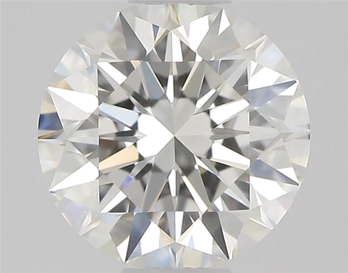 0.51 carat H-VVS1 Excellent cut Natūralus Round Deimantas (1)