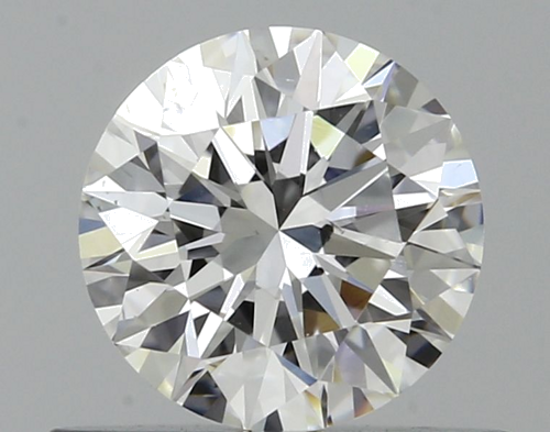 0.51 carat E-VS2 Excellent cut Natūralus Round Deimantas (1)