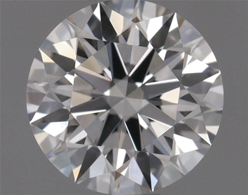 0.57 carat F-VVS1 Excellent cut Natūralus Round Deimantas (1)