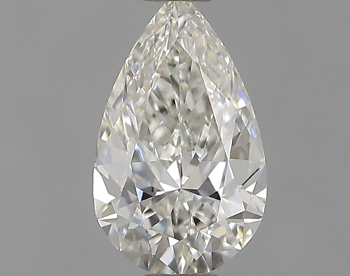 0.33 carat H-VS2 Natūralus Pear Deimantas (1)