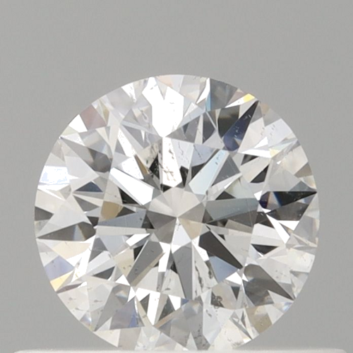 0.5 carat E-SI2 Excellent cut Natūralus Round Deimantas (1)