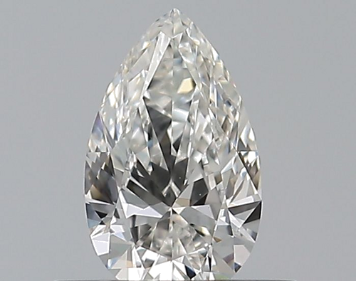 0.32 carat G-VVS1 Natūralus Pear Deimantas (1)