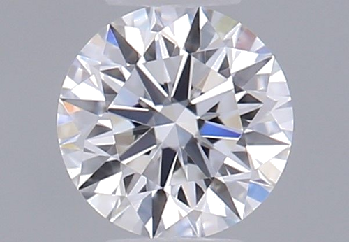 0.19 carat E-VVS1 Excellent cut Natūralus Round Deimantas (1)