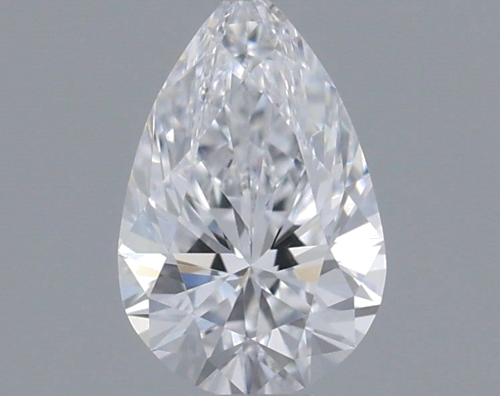 0.35 carat D-VVS2 Natūralus Pear Deimantas (1)