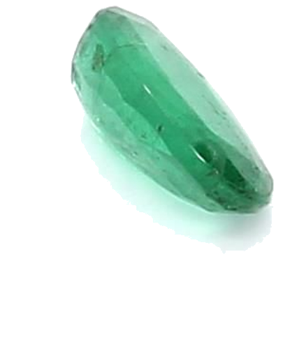 0.25 carat GREEN BRILLIANTSTEP cut Oval Smaragdas (1)