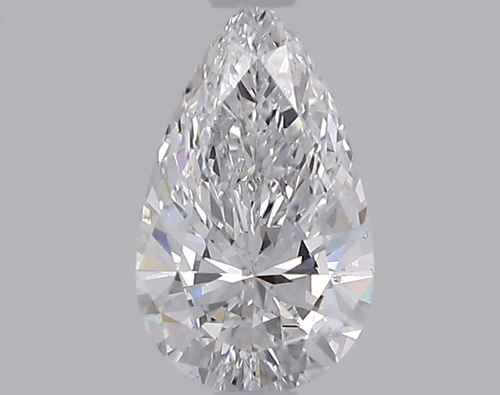 0.61 carat D-SI1 Natūralus Pear Deimantas (1)