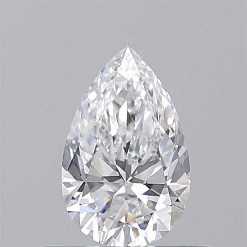 0.5 carat D-VS1 Natūralus Pear Deimantas (1)