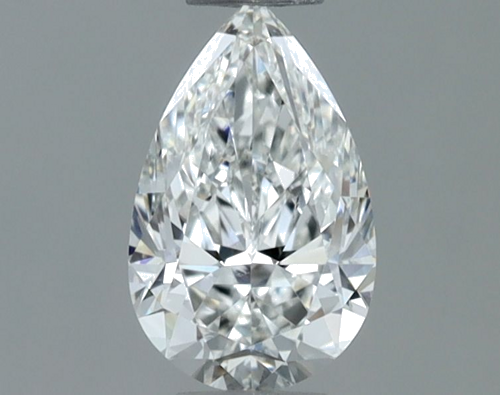 0.6 carat G-SI1 Natūralus Pear Deimantas (1)