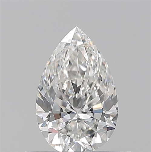 0.5 carat G-VVS1 Natūralus Pear Deimantas (1)