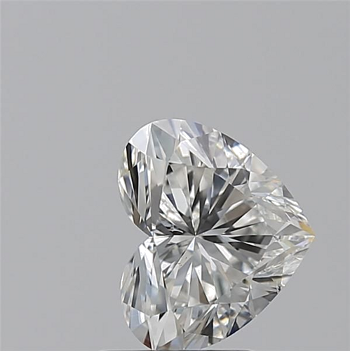 1.01 carat G-SI1 Natūralus Heart Deimantas (1)