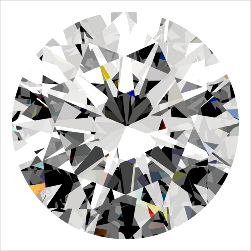 0.3 carat I-VS1 Excellent cut Natūralus Round Deimantas (1)