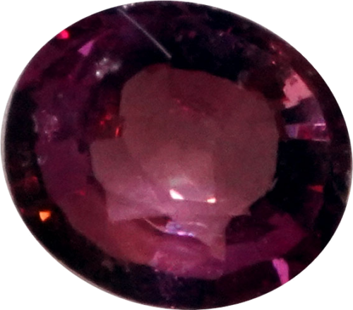 Розовый сапфир 0,51 ct. SI (1)